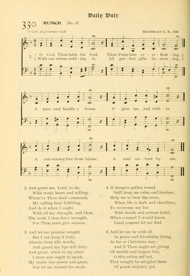 Evangelical Lutheran hymnal: with music page 353