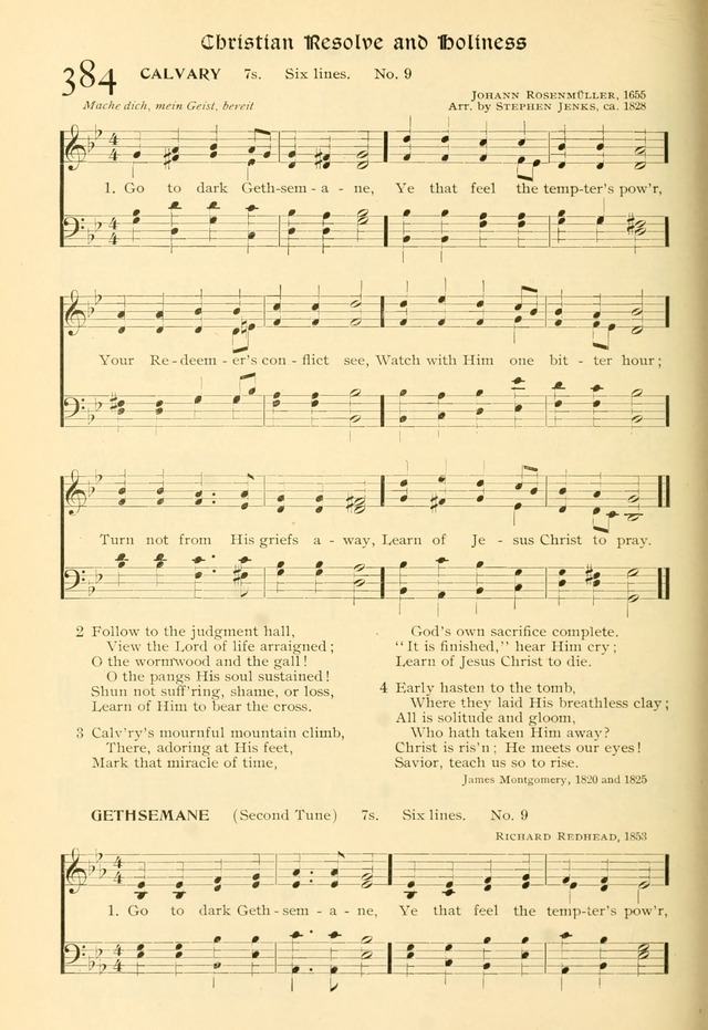 Evangelical Lutheran hymnal: with music page 393