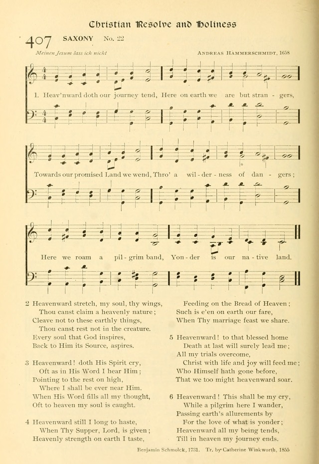 Evangelical Lutheran hymnal: with music page 411