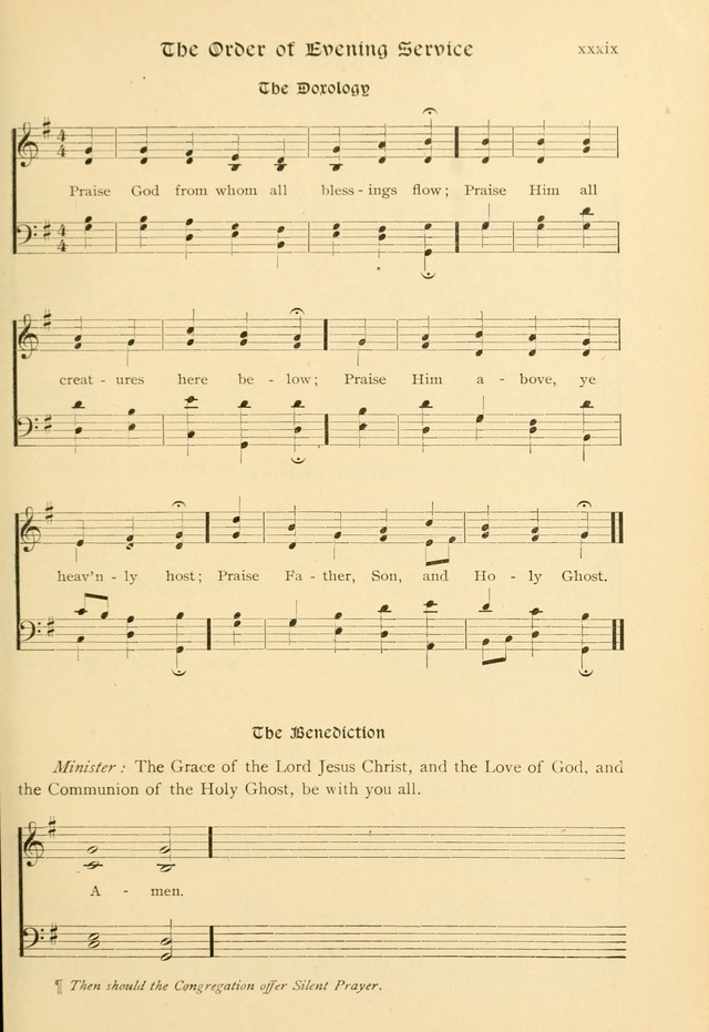 Evangelical Lutheran hymnal: with music page 46
