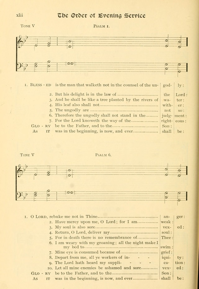 Evangelical Lutheran hymnal: with music page 49