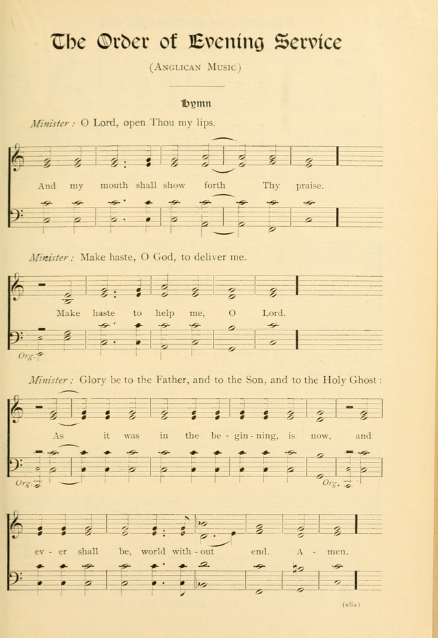 Evangelical Lutheran hymnal: with music page 56