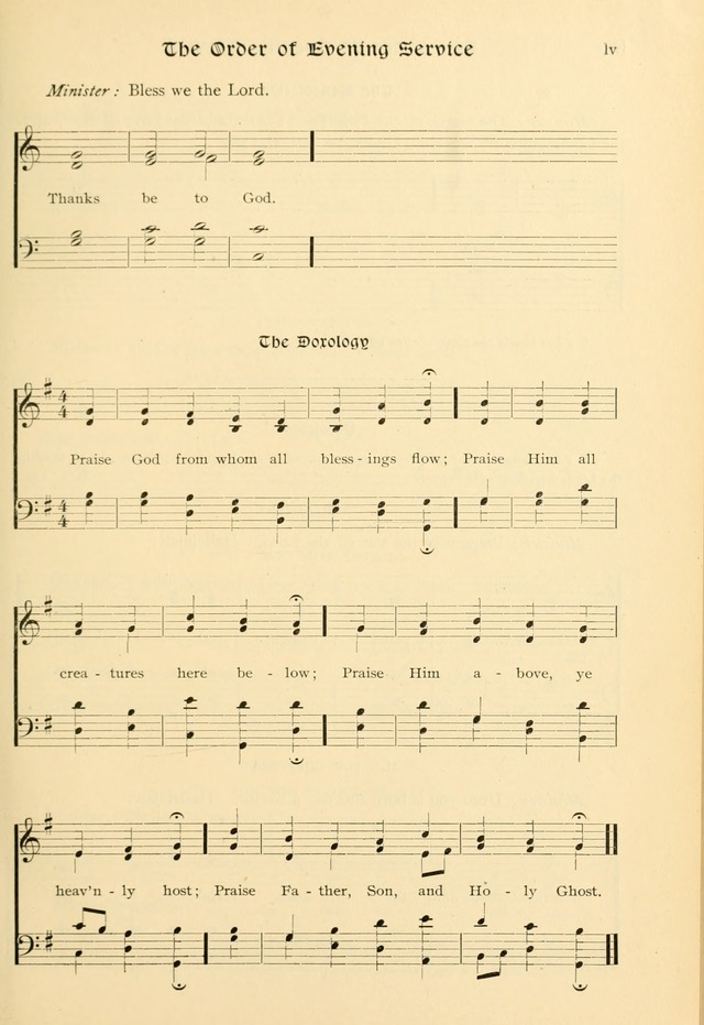 Evangelical Lutheran hymnal: with music page 62