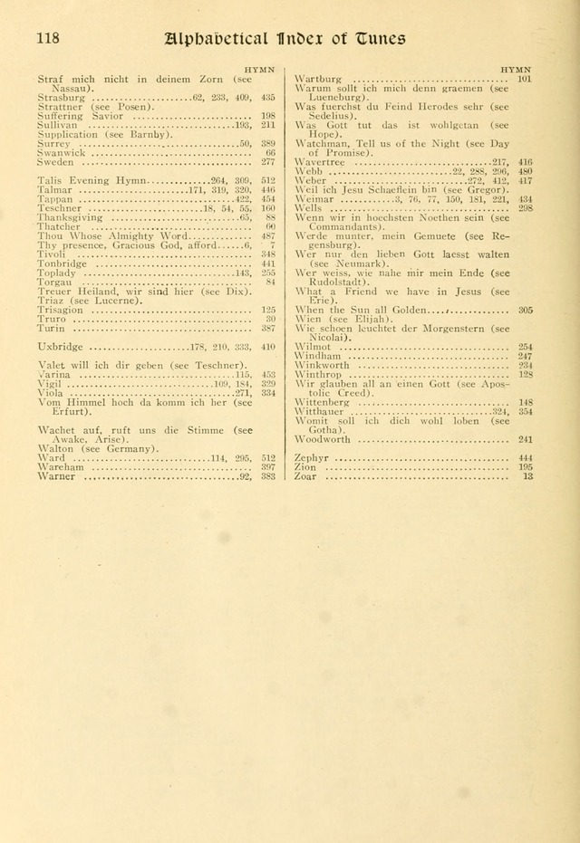 Evangelical Lutheran hymnal: with music page 629