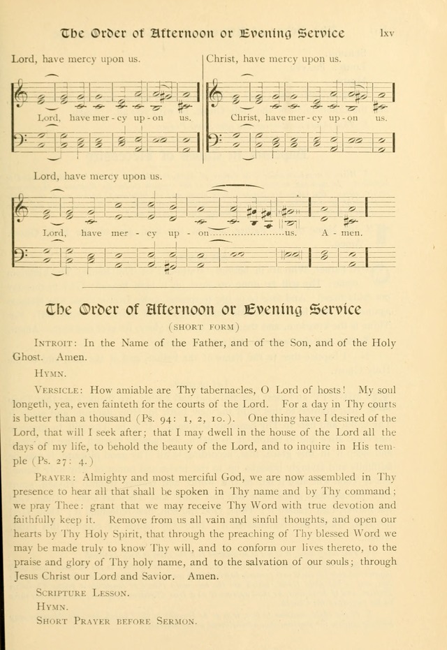 Evangelical Lutheran hymnal: with music page 72