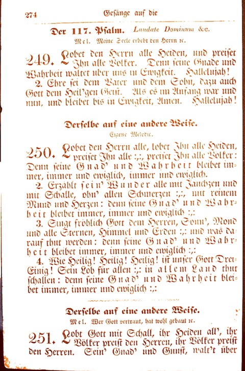 Evangelisch-Lutherisches Gesang-Buch: worin die gebräuchlichsten alten Kirchen-Lieder Dr. M. Lutheri und anderer reinen lehrer und zeugen Gottes, zur Befoerderung der wahren ... (2. verm. Aus.) page 275