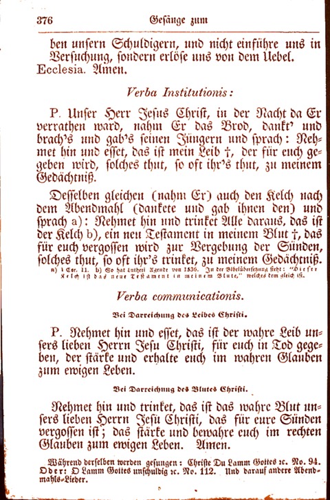 Evangelisch-Lutherisches Gesang-Buch: worin die gebräuchlichsten alten Kirchen-Lieder Dr. M. Lutheri und anderer reinen lehrer und zeugen Gottes, zur Befoerderung der wahren ... (2. verm. Aus.) page 377