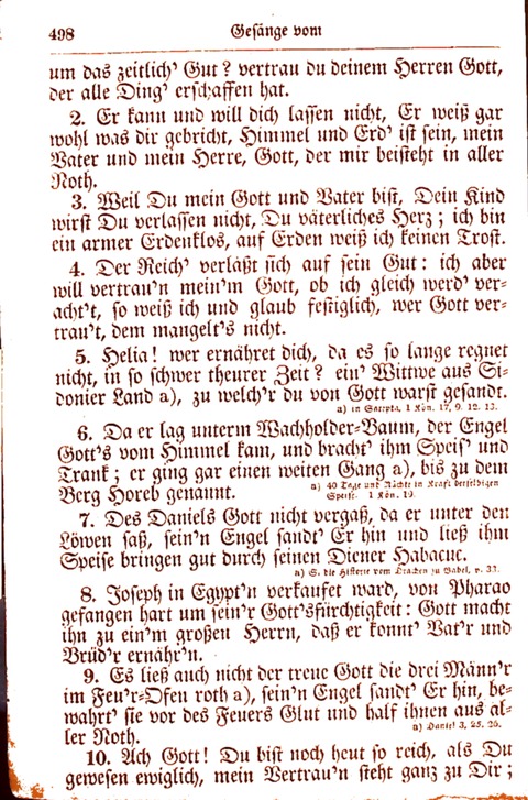 Evangelisch-Lutherisches Gesang-Buch: worin die gebräuchlichsten alten Kirchen-Lieder Dr. M. Lutheri und anderer reinen lehrer und zeugen Gottes, zur Befoerderung der wahren ... (2. verm. Aus.) page 499
