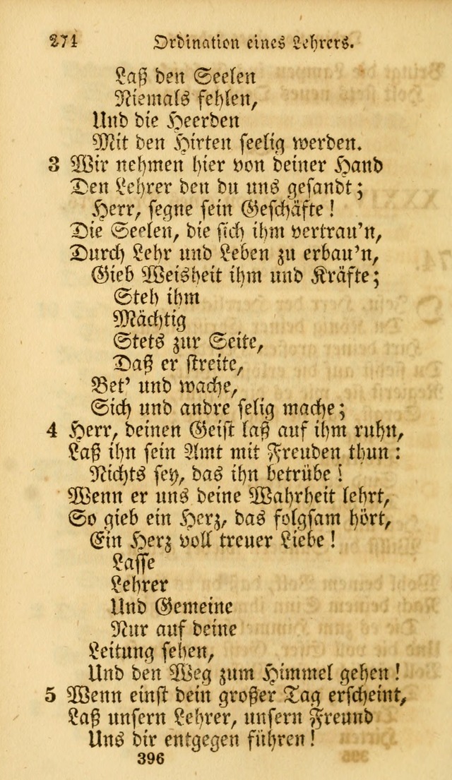 Evangelische Lieder-Sammlung: genommen aus der Liedersammlung und dem Gemeinschaftlichen Gesangbuch in den evanglischen Gemeinen page 396