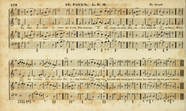 Evangelical Musick: or, The Sacred Minstrel and Sacred Harp United: consisting of a great variety of psalm and hymn tunes, set pieces, anthems, etc. (10th ed) page 178
