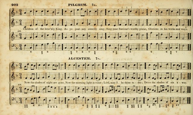 Evangelical Musick: or, The Sacred Minstrel and Sacred Harp United: consisting of a great variety of psalm and hymn tunes, set pieces, anthems, etc. (10th ed) page 202