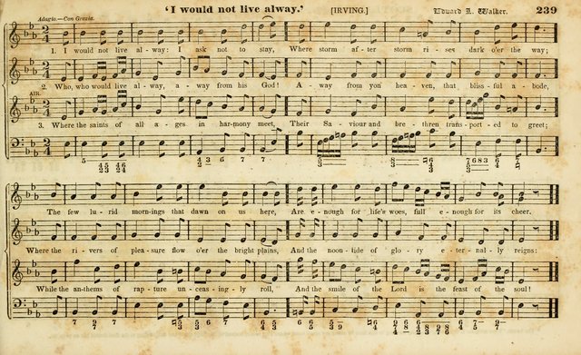 Evangelical Musick: or, The Sacred Minstrel and Sacred Harp United: consisting of a great variety of psalm and hymn tunes, set pieces, anthems, etc. (10th ed) page 239