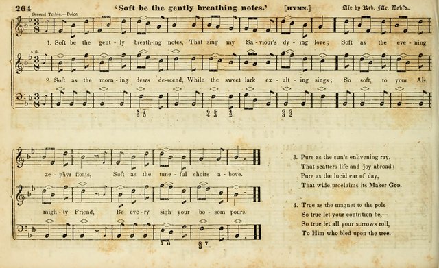 Evangelical Musick: or, The Sacred Minstrel and Sacred Harp United: consisting of a great variety of psalm and hymn tunes, set pieces, anthems, etc. (10th ed) page 264