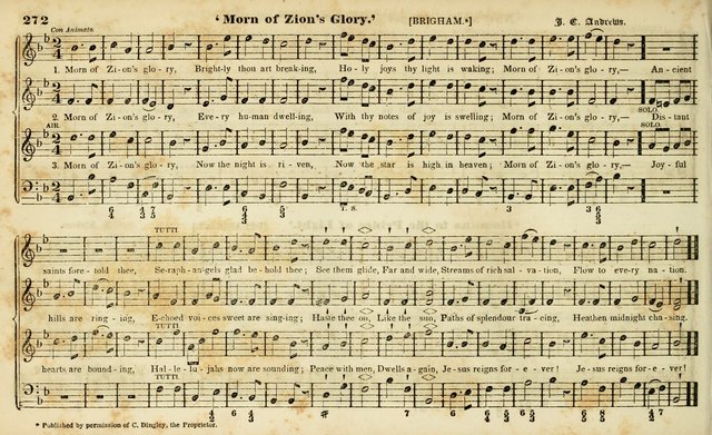 Evangelical Musick: or, The Sacred Minstrel and Sacred Harp United: consisting of a great variety of psalm and hymn tunes, set pieces, anthems, etc. (10th ed) page 272