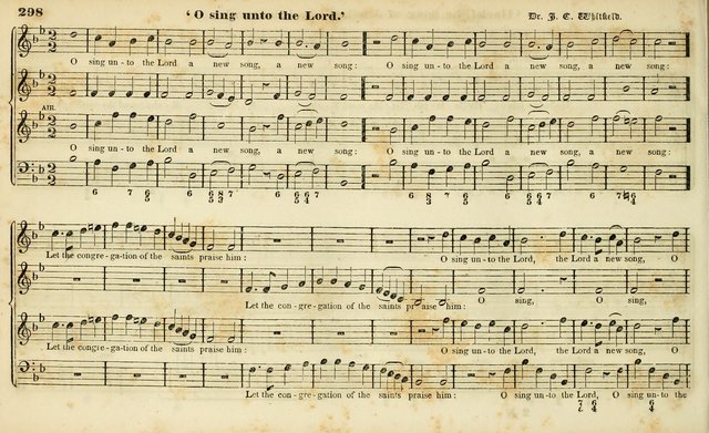 Evangelical Musick: or, The Sacred Minstrel and Sacred Harp United: consisting of a great variety of psalm and hymn tunes, set pieces, anthems, etc. (10th ed) page 298