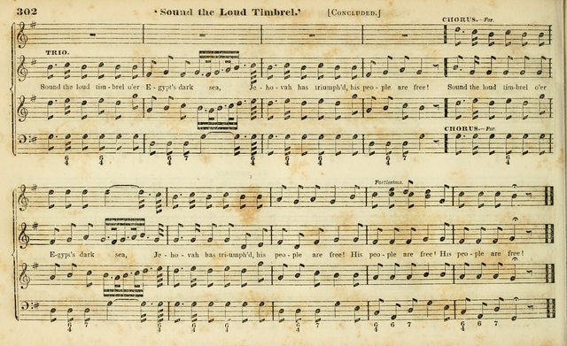 Evangelical Musick: or, The Sacred Minstrel and Sacred Harp United: consisting of a great variety of psalm and hymn tunes, set pieces, anthems, etc. (10th ed) page 302
