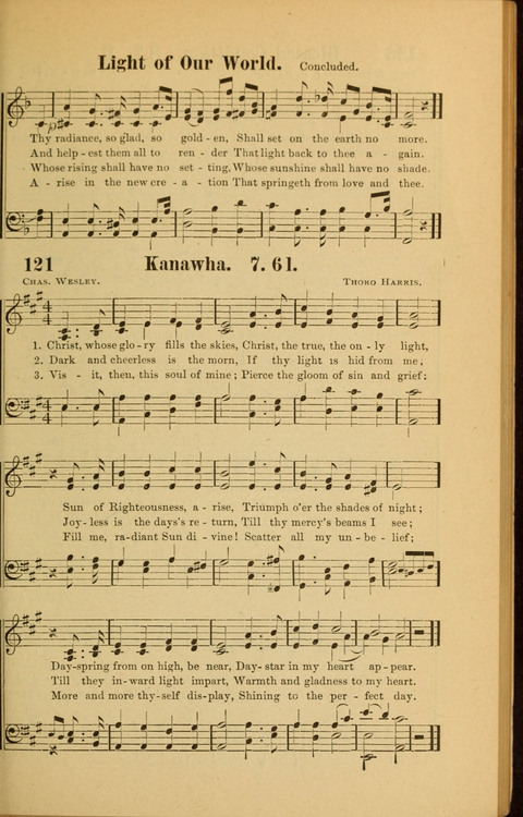Echoes of Paradise: a choice collection of Christian hymns suitable for Sabbath schools and all other departments of religious work page 119