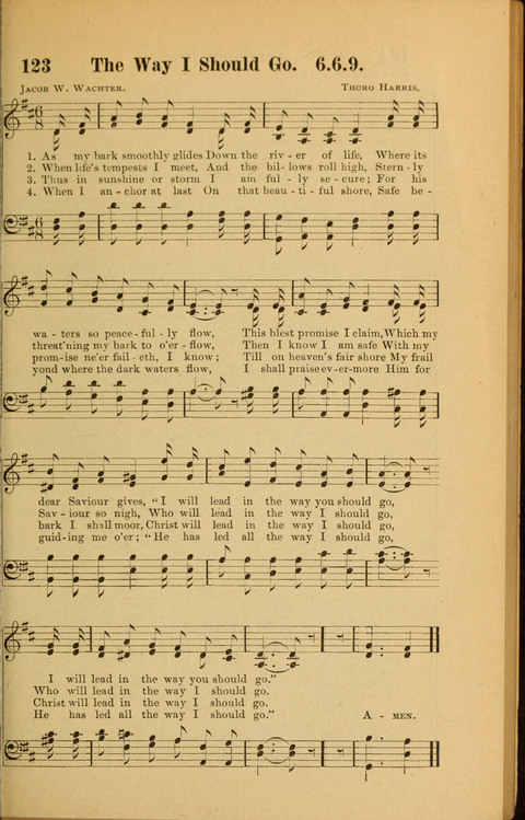 Echoes of Paradise: a choice collection of Christian hymns suitable for Sabbath schools and all other departments of religious work page 121