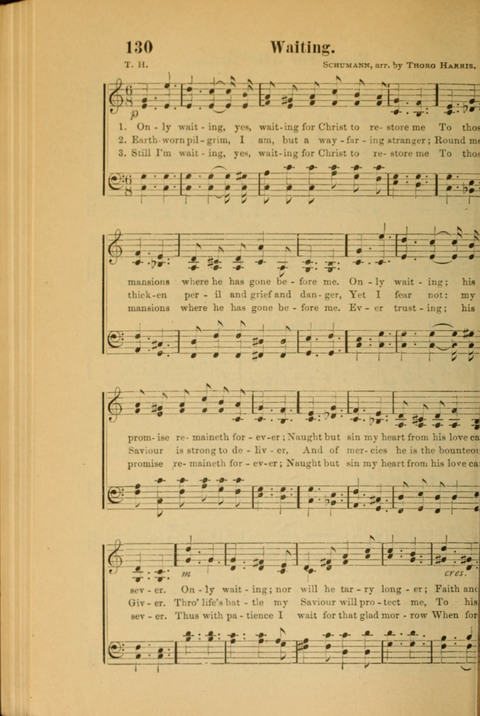 Echoes of Paradise: a choice collection of Christian hymns suitable for Sabbath schools and all other departments of religious work page 128