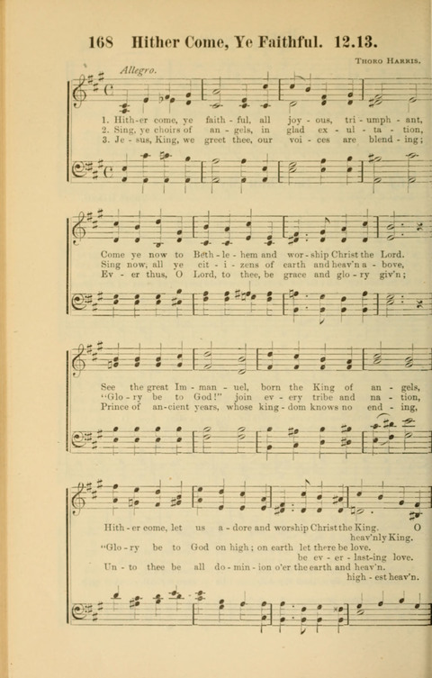 Echoes of Paradise: a choice collection of Christian hymns suitable for Sabbath schools and all other departments of religious work page 166