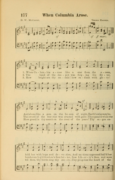 Echoes of Paradise: a choice collection of Christian hymns suitable for Sabbath schools and all other departments of religious work page 176