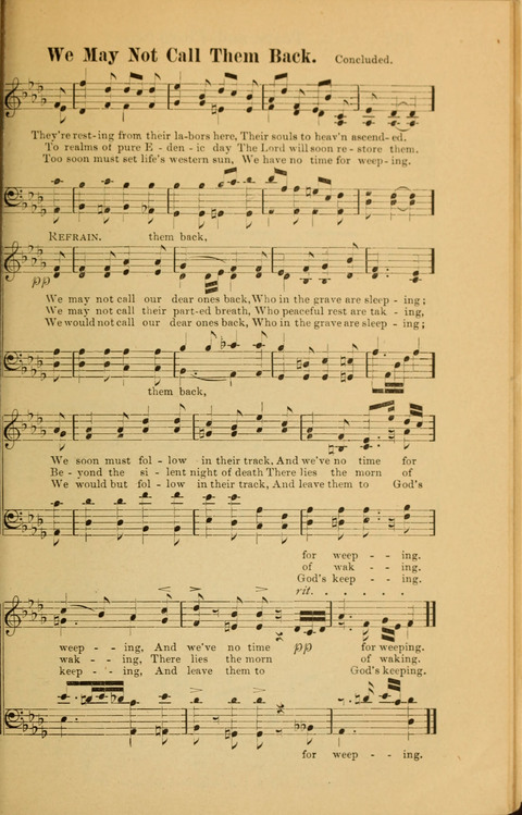 Echoes of Paradise: a choice collection of Christian hymns suitable for Sabbath schools and all other departments of religious work page 265