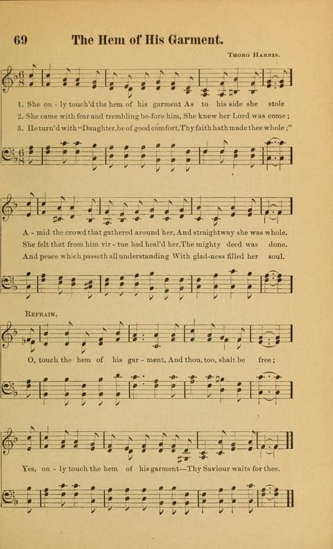 Echoes of Paradise: a choice collection of Christian hymns suitable for Sabbath schools and all other departments of religious work page 67