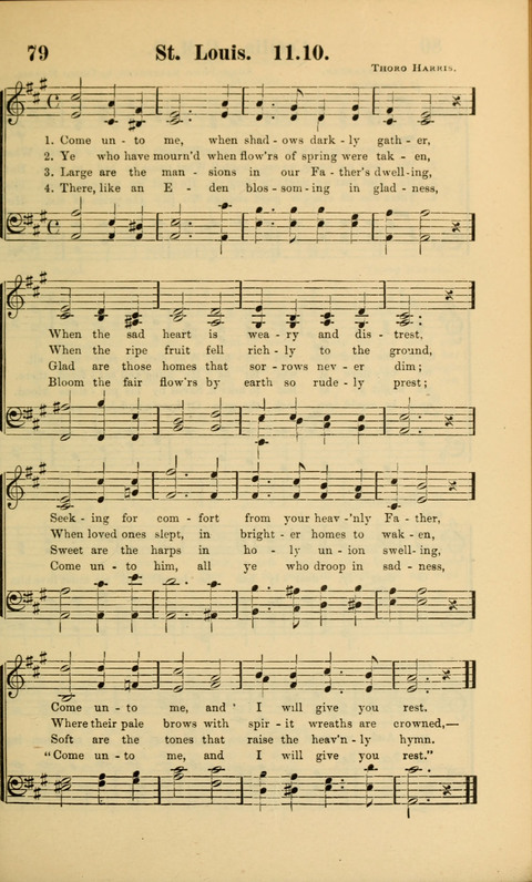 Echoes of Paradise: a choice collection of Christian hymns suitable for Sabbath schools and all other departments of religious work page 77