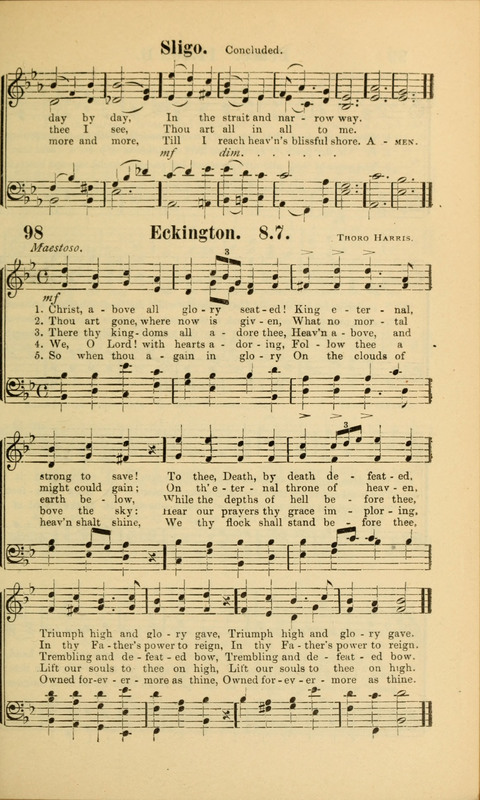 Echoes of Paradise: a choice collection of Christian hymns suitable for Sabbath schools and all other departments of religious work page 97