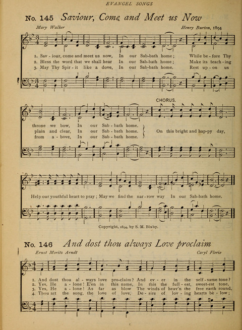 Evangel Songs: words and music, suitable for all services of sacred song page 120