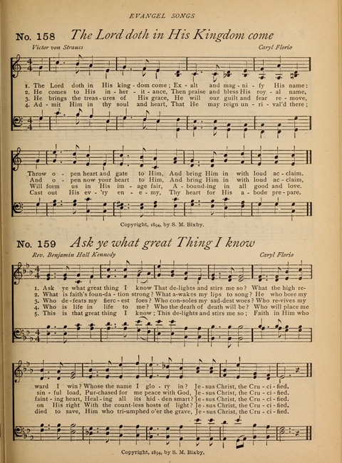 Evangel Songs: words and music, suitable for all services of sacred song page 131