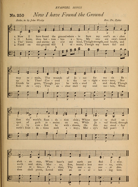 Evangel Songs: words and music, suitable for all services of sacred song page 201