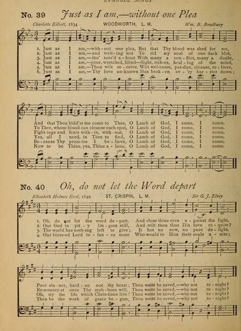 Evangel Songs: words and music, suitable for all services of sacred song page 32