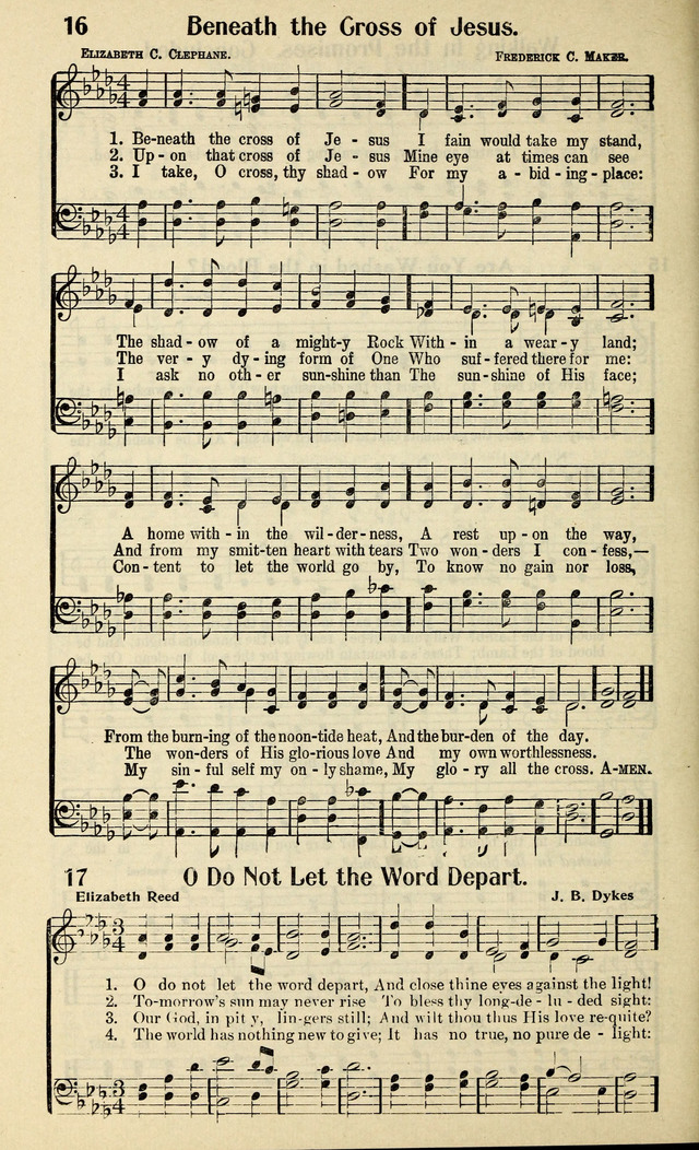 Evangelistic Songs page 18
