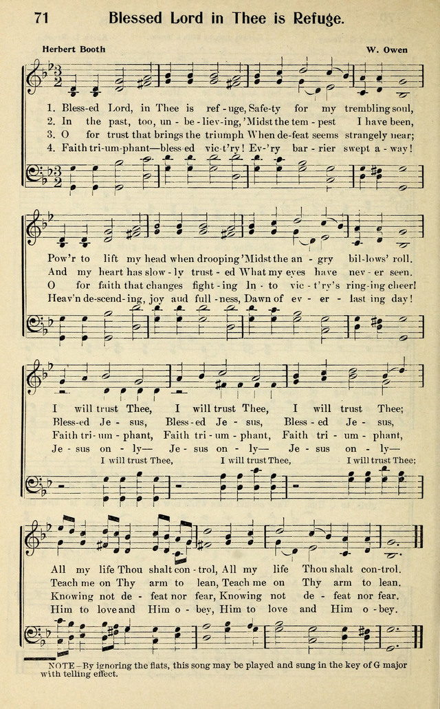 Evangelistic Songs page 70