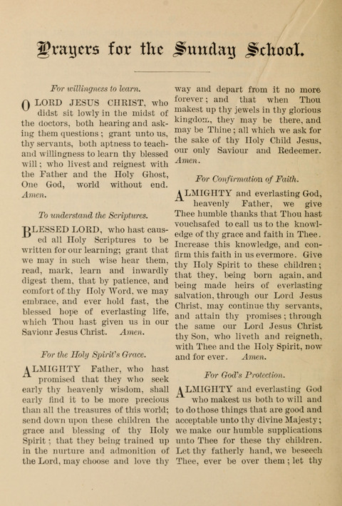 An Evening Service Book: for evensong, missions, Sunday schools, family prayer, etc. page 20