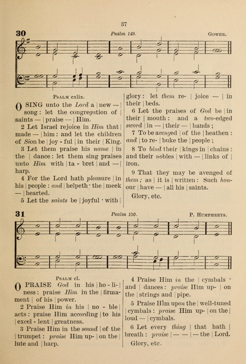An Evening Service Book: for evensong, missions, Sunday schools, family prayer, etc. page 37