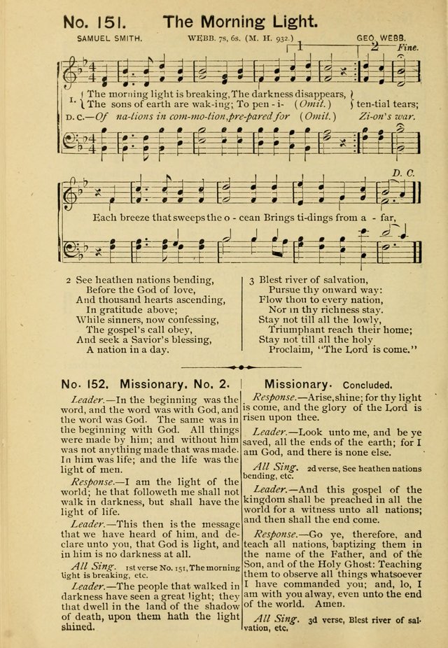 Excellent Songs: for the Church and Sunday School page 124