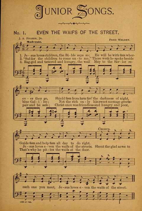 Epworth Songs: For use in the Epworth League, the Junior League, the Sunday-school, and in social services page 135