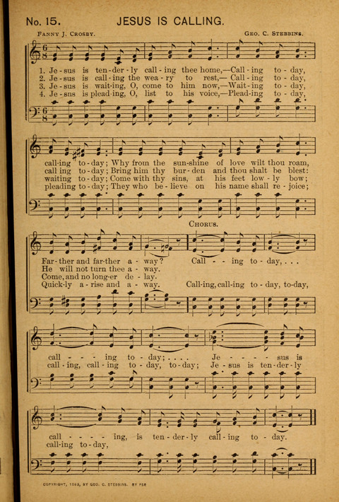 Epworth Songs: For use in the Epworth League, the Junior League, the Sunday-school, and in social services page 17