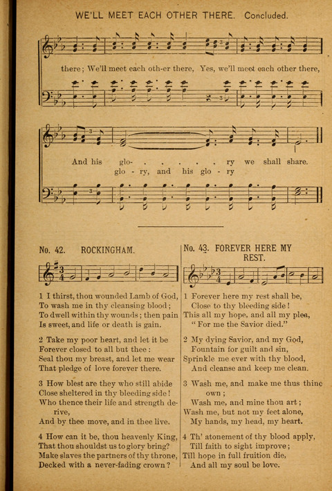 Epworth Songs: For use in the Epworth League, the Junior League, the Sunday-school, and in social services page 45