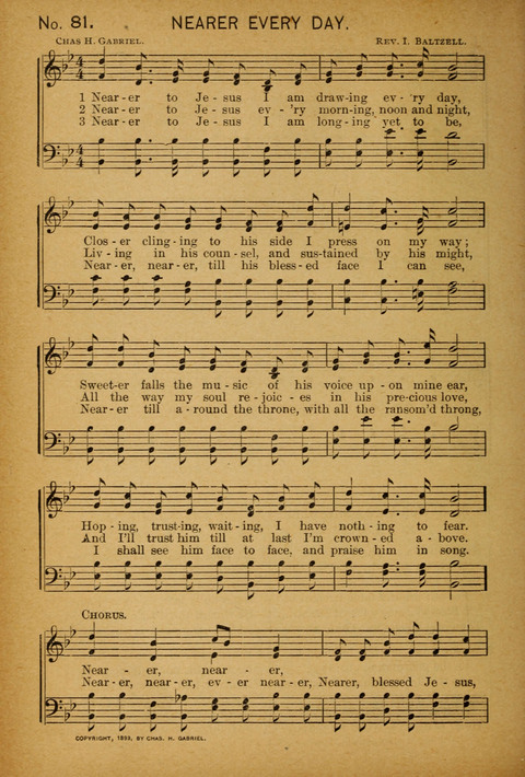 Epworth Songs: For use in the Epworth League, the Junior League, the Sunday-school, and in social services page 78