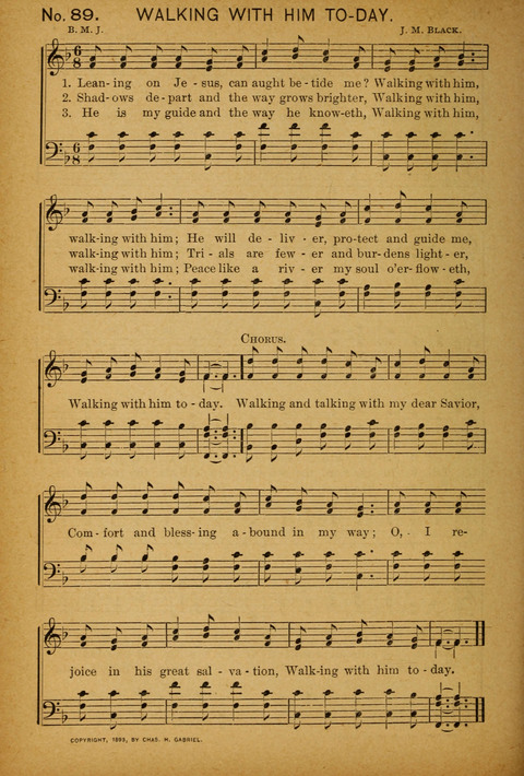 Epworth Songs: For use in the Epworth League, the Junior League, the Sunday-school, and in social services page 84