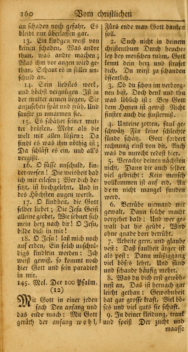 Ein Unpartheyisches Gesang-Buch: enthaltend geistreiche Lieder und Psalmen, zum allgemeinen Gebrauch des wahren Gottesdienstes auf begehren der Brüderschaft der Menoniten Gemeinen... page 240