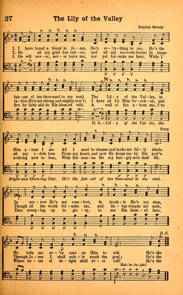 Evangel Songs page 27