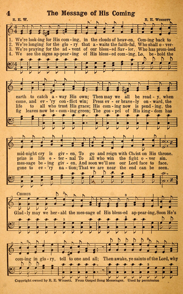 Evangel Songs page 4