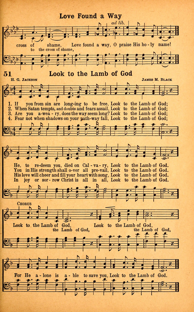 Evangel Songs page 51