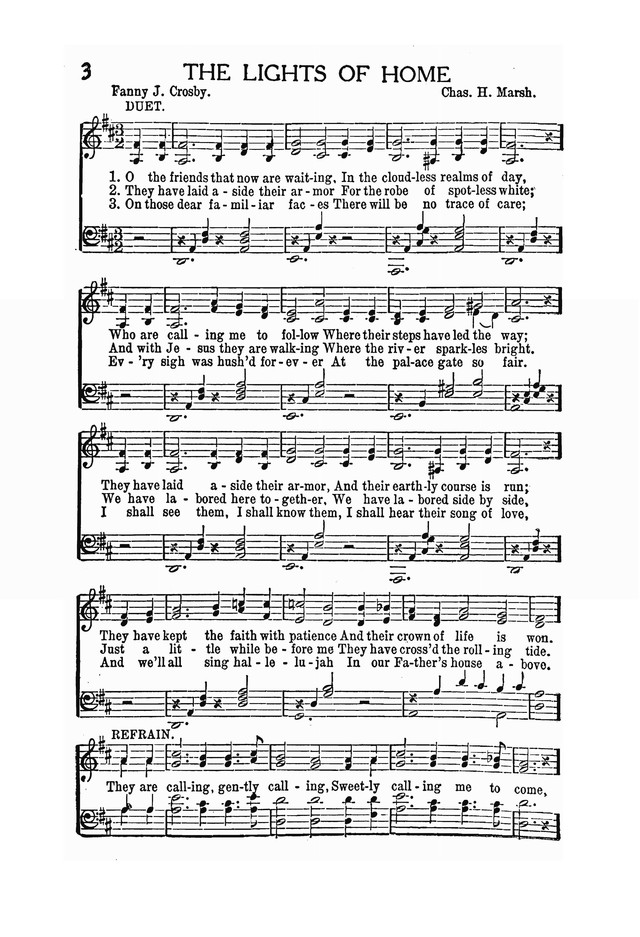 Favorites Number 2: A Collection of Gospel Songs page 3