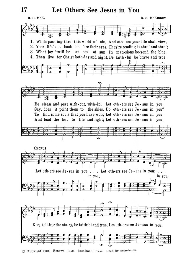 Favorites Number 6: A Collection of Gospel Songs page 21