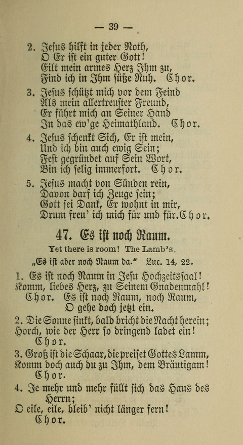 Frohe Botschaft und Evangeliums-Lieder: Meist aus englischen Quellen in